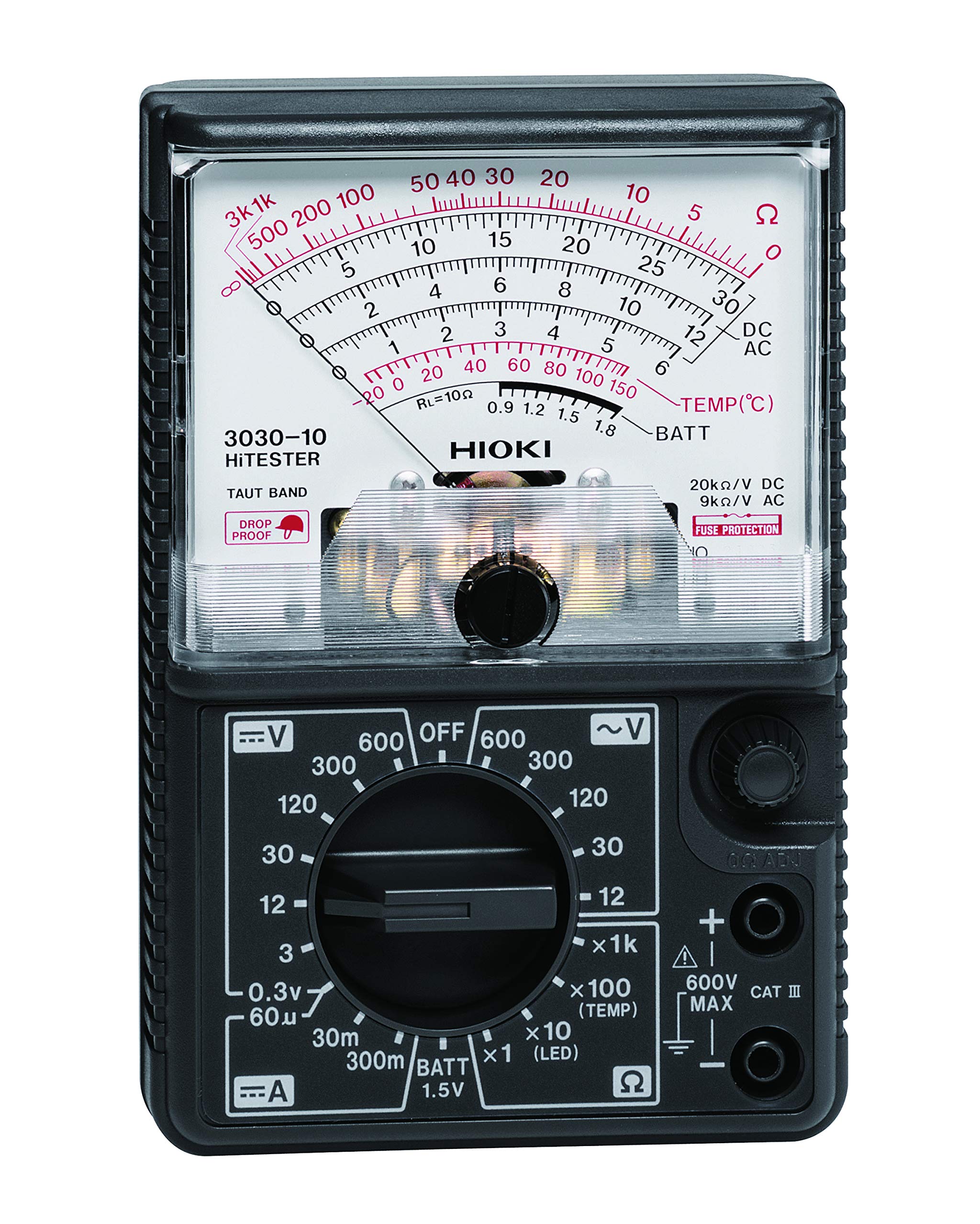 【特価セール】HIOKI (日置電機) アナログテスター 3030-10 Amazon | HIOKI (日置電機) アナログテスター 3030-10 | テスター